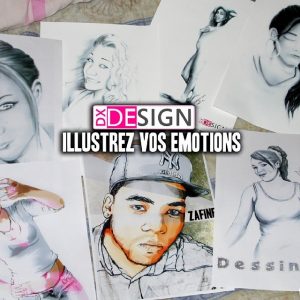 DXDESIGN Emmanuel Deveaux Directeur Artistique La Réunion — Dessin sur téléphone portable Samsung galaxy note 4 - reccueil de portraits